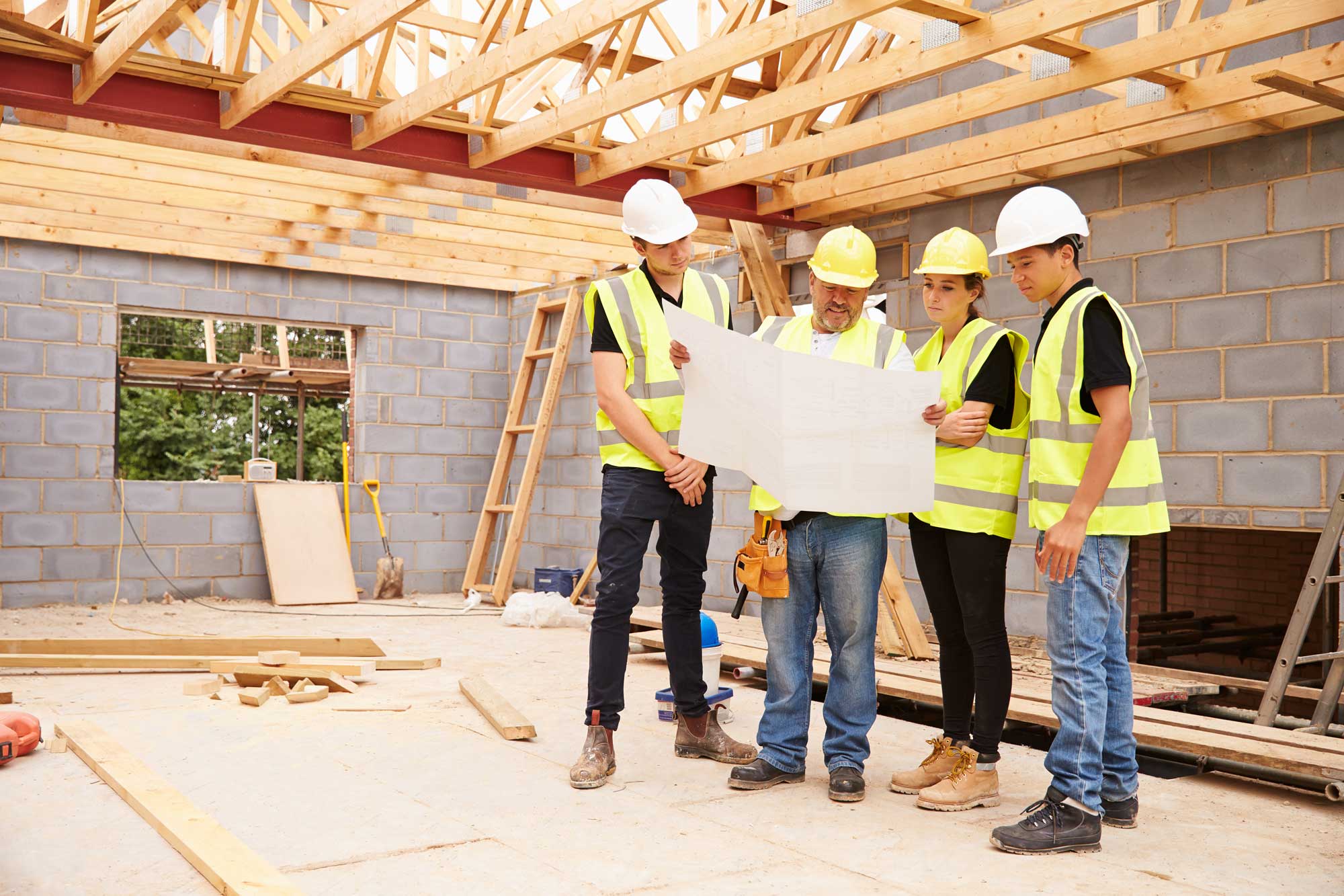 Family planning a new home build with self build insurance